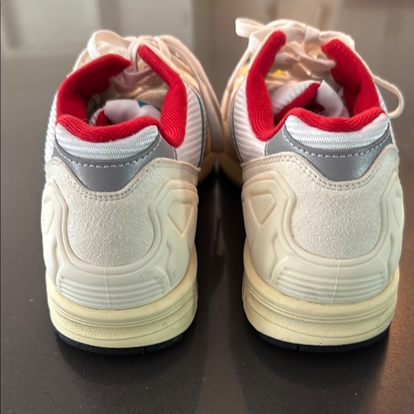 NWOT Adidas White and Red Sneakers - Picture 2 of 5